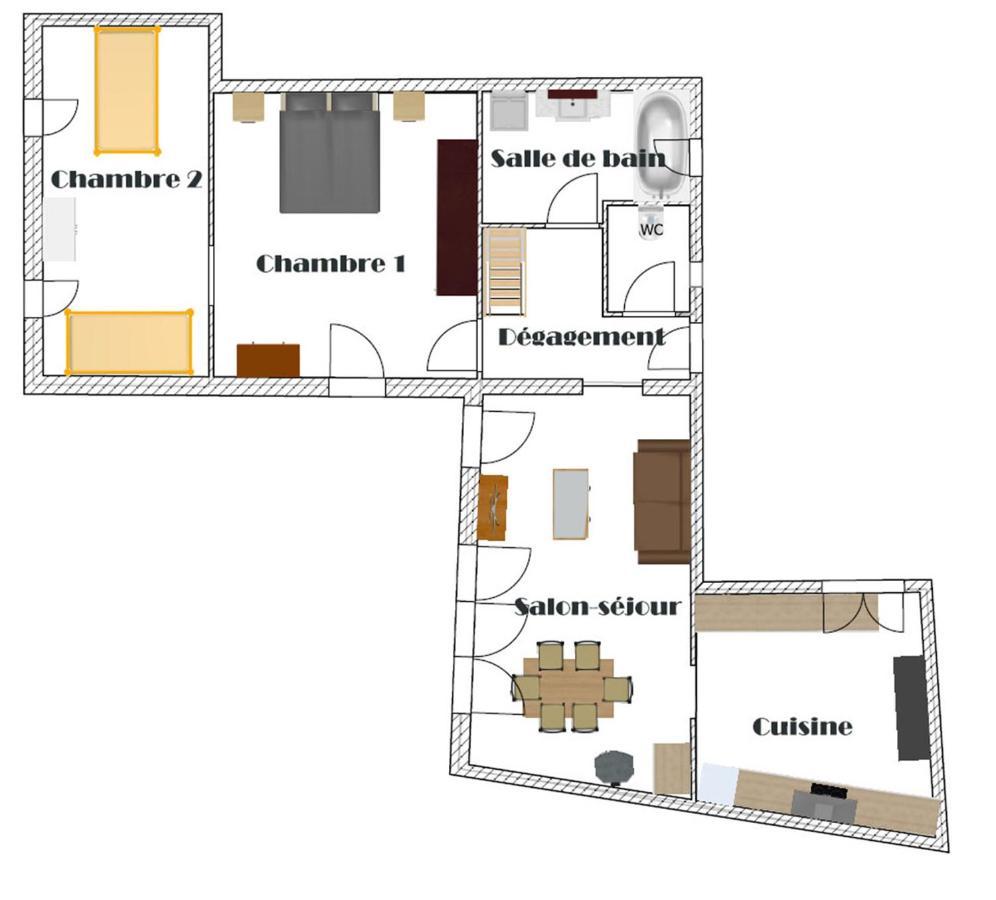 Le Zell Villa Zellenberg Bagian luar foto